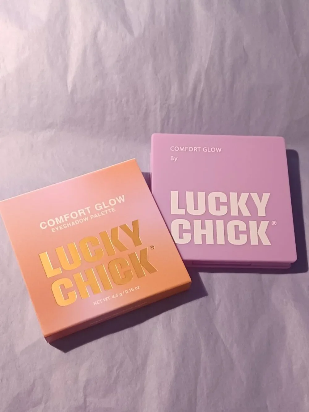 BNIB - Lucky Chick, Comfort Glow, eyeshadow palette